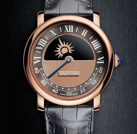 cartier round watch|rotonde de cartier watch price.